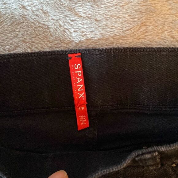 Spanx Ankle Skinny Jean Jeggings Black 20278R Size Small - Picture 7 of 14